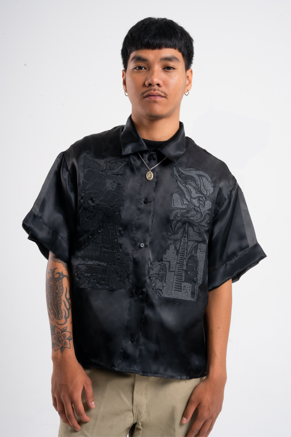 3D-printed Black Barong Francisco