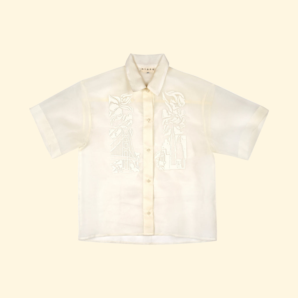 3D-printed Off-White Barong Francisco